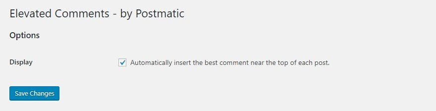 Elevated Comments plugin by Postmatic