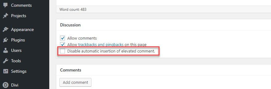 Elevated Comments plugin by Postmatic