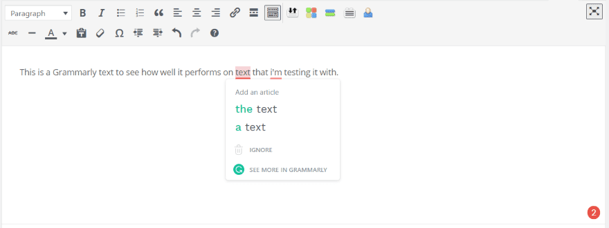 Using the Grammarly Chrome Extension 3