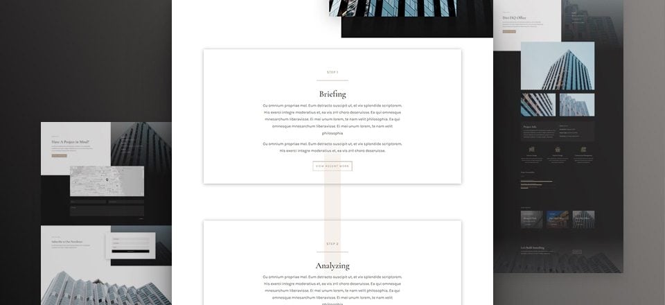 How to Create an Elegant Process Page with Divi’s Architecture Firm Layout Pack