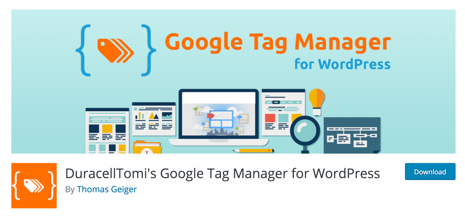 The DuracellTomi's Google Tag Manager plugin.