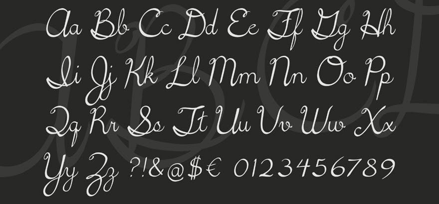 The Best Free Cursive Fonts