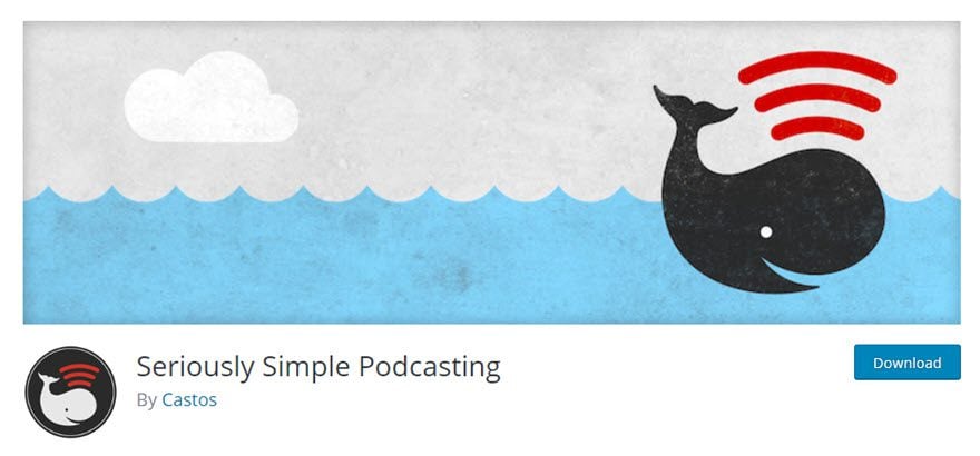 Seriously Simple Podcasting plugin for WordPress by Castos