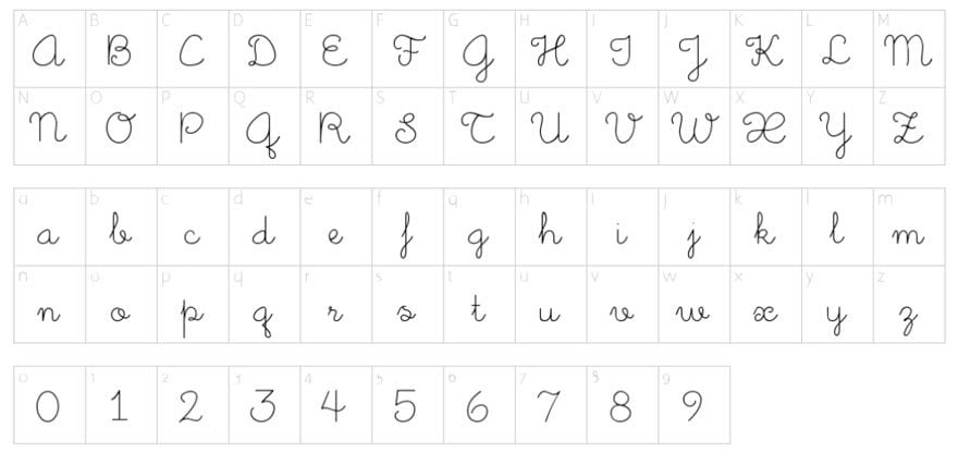 Online Handwriting Font Generator