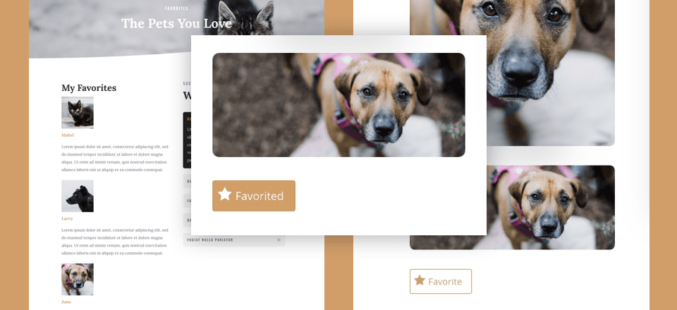 How to Add Favorite Button Functionality to Your Divi Site