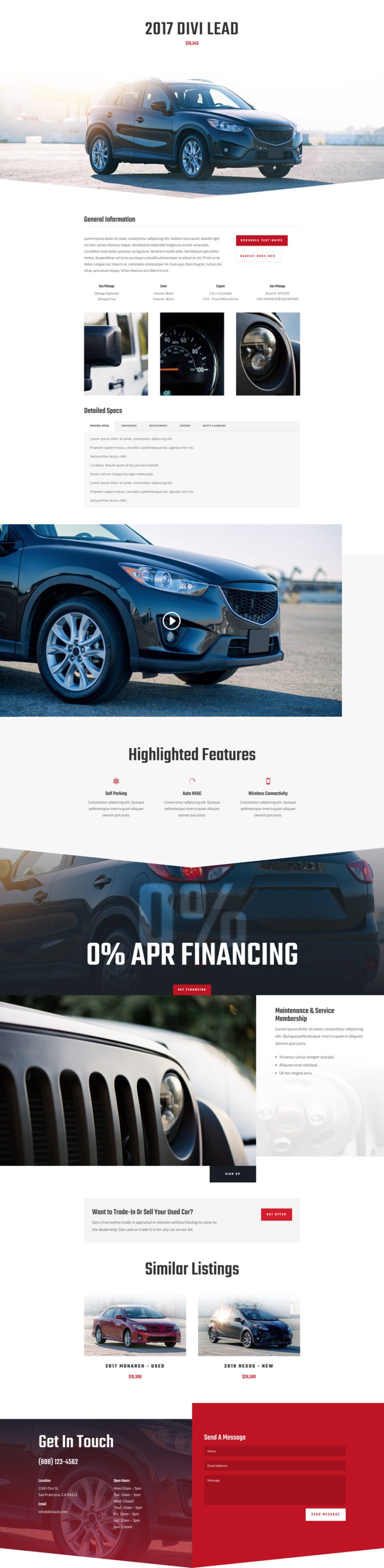 Get a FREE Car Dealer Layout Pack for Divi Ask the Egghead, Inc.