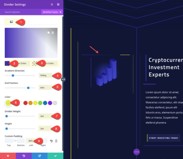 How to Design Abstract Lines to Frame Your Content in Divi