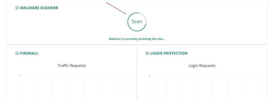 Malcare scanner signals