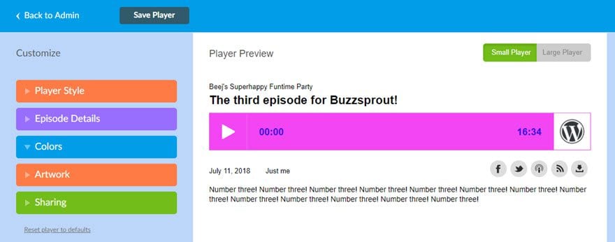 Buzzsprout Podcasting with WordPress