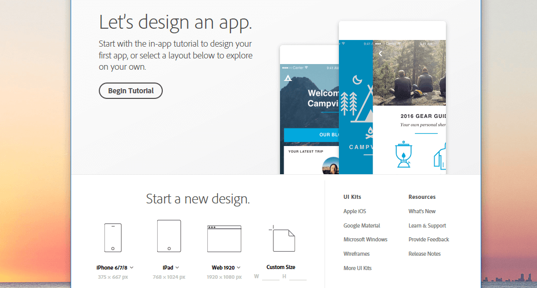 How To Create A Mockup For Your Next Web Project Using Adobe Xd Elegant Themes Blog