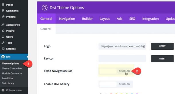How to Frame Your Navigation Menu with Section Dividers