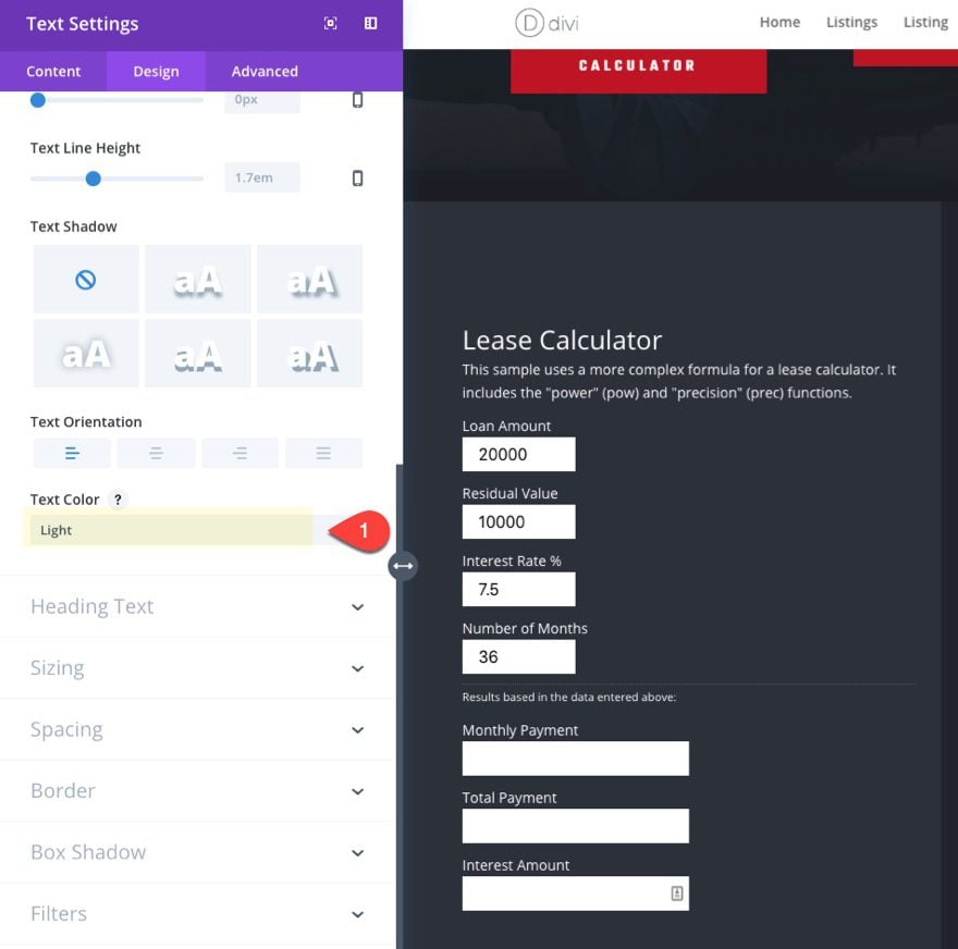 payment calculator