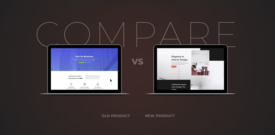 product comparison chart