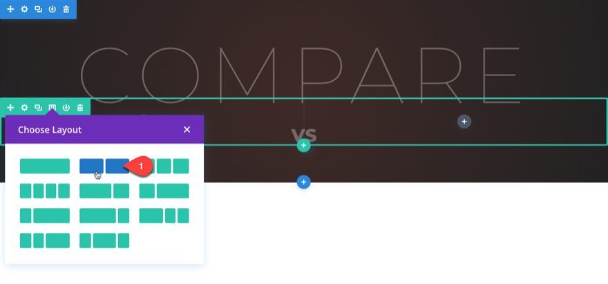 product comparison chart