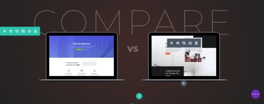 product comparison chart