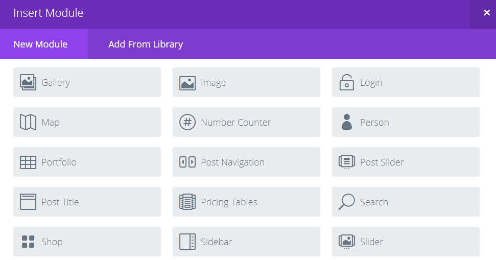 The Divi Sidebar module.