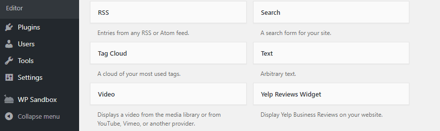 Add Yelp reviews to WordPress using a widget.