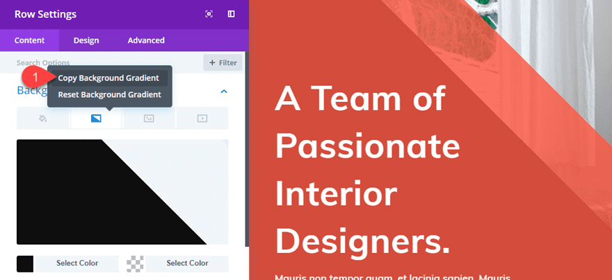 divi header design