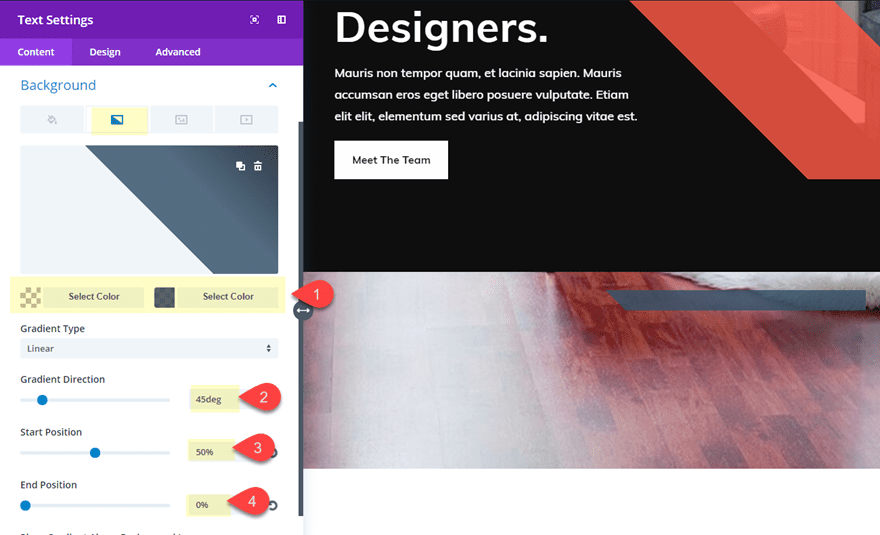 divi header design