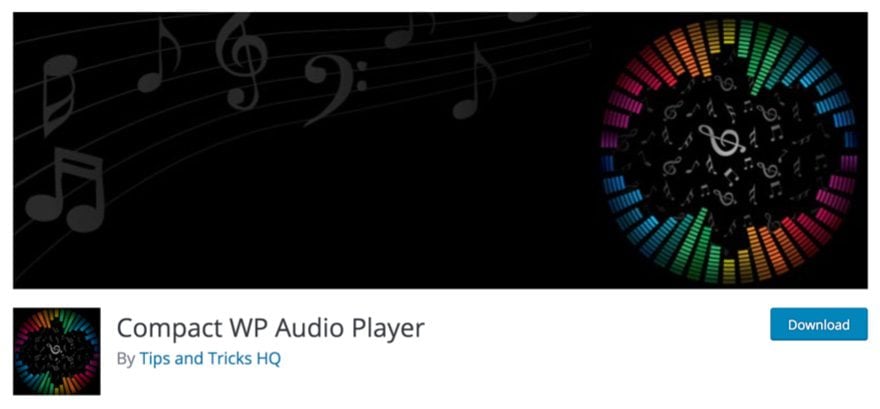 WordPress audio player plugin