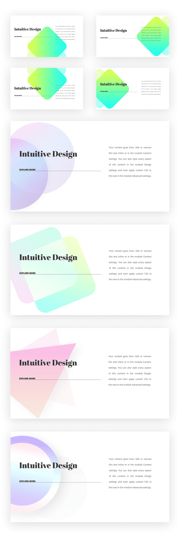 Download 5 FREE Border Images for Divi