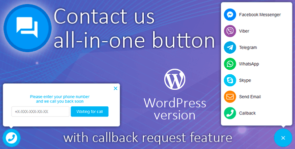 The Contact Us All-in-One Button plugin.