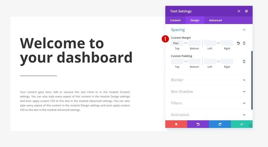 divi dashboard