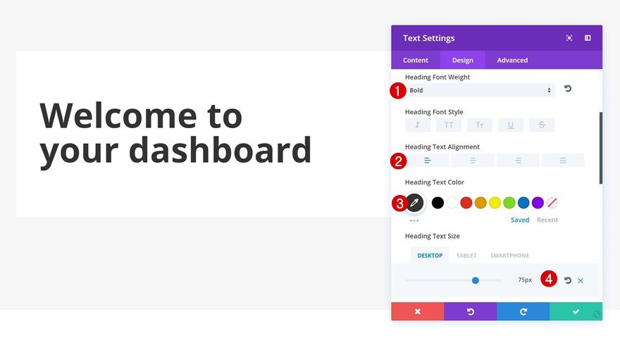 divi dashboard