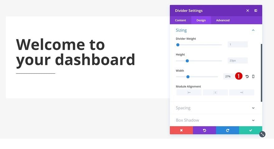 divi dashboard