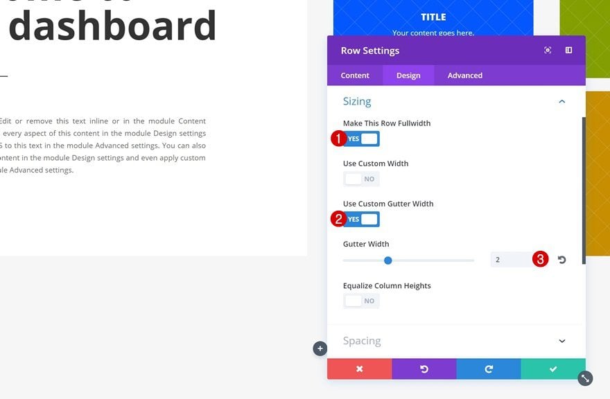 divi dashboard