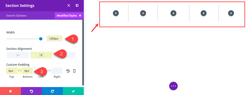 divi horizontal pricing tables