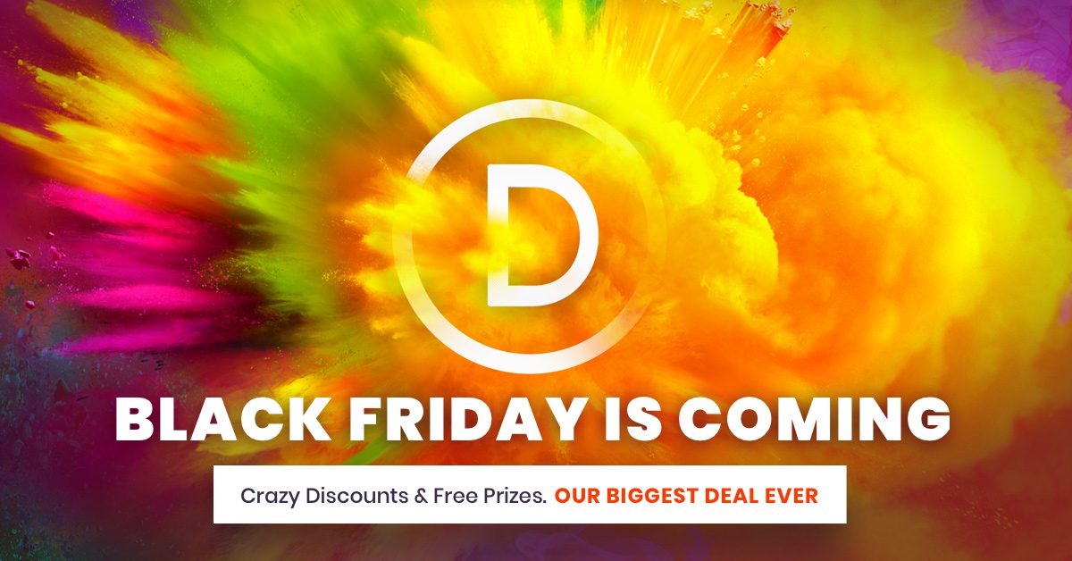 The Divi Black Friday Sale Countdown!