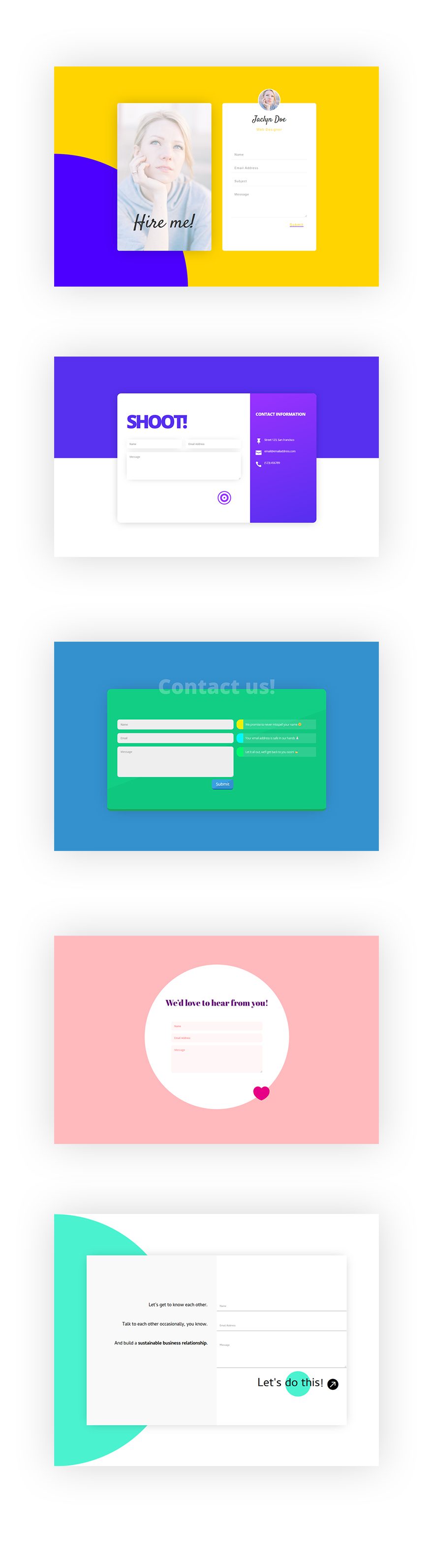 contact form module