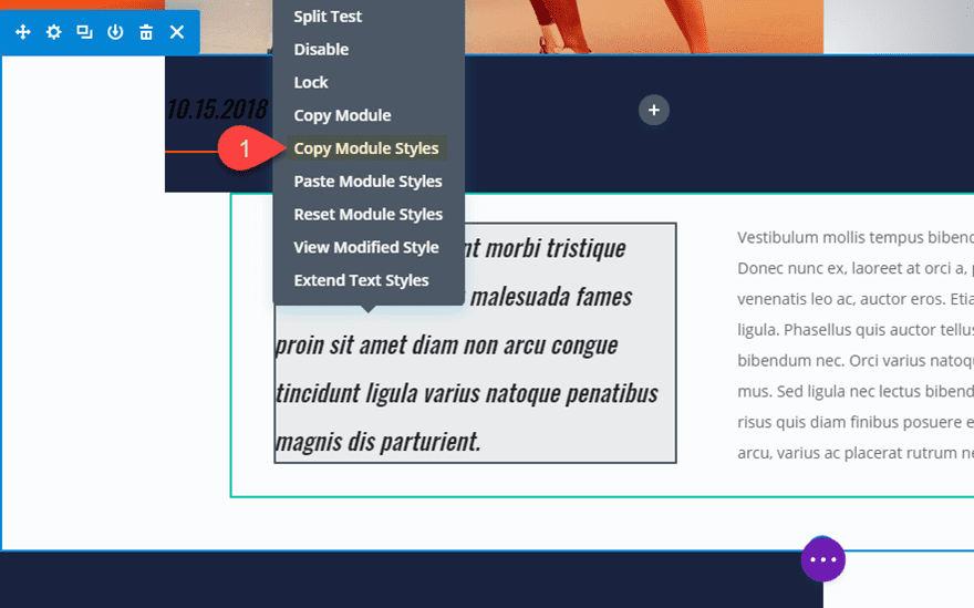 dynamic post layout