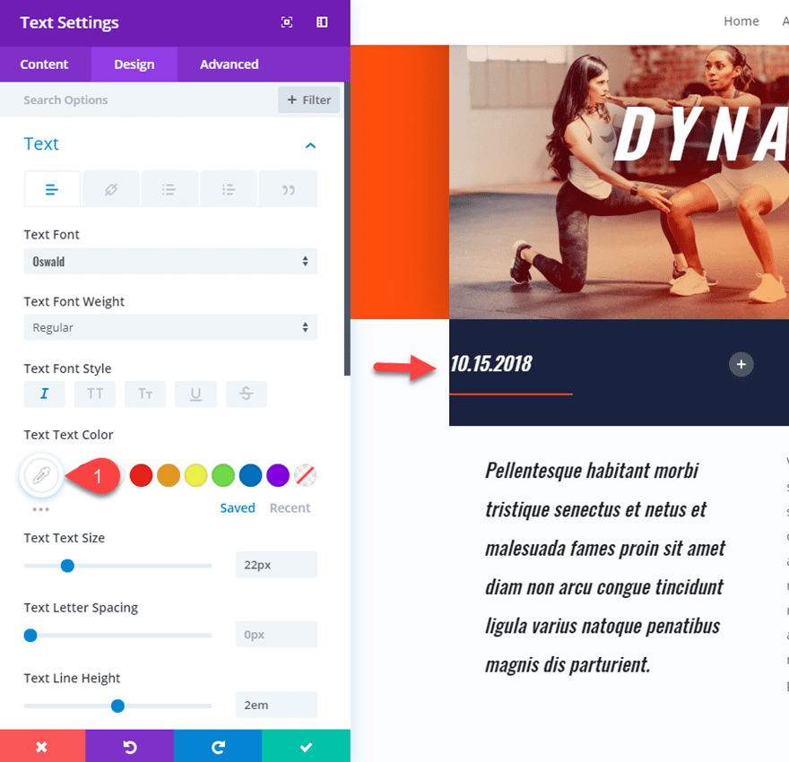 dynamic post layout