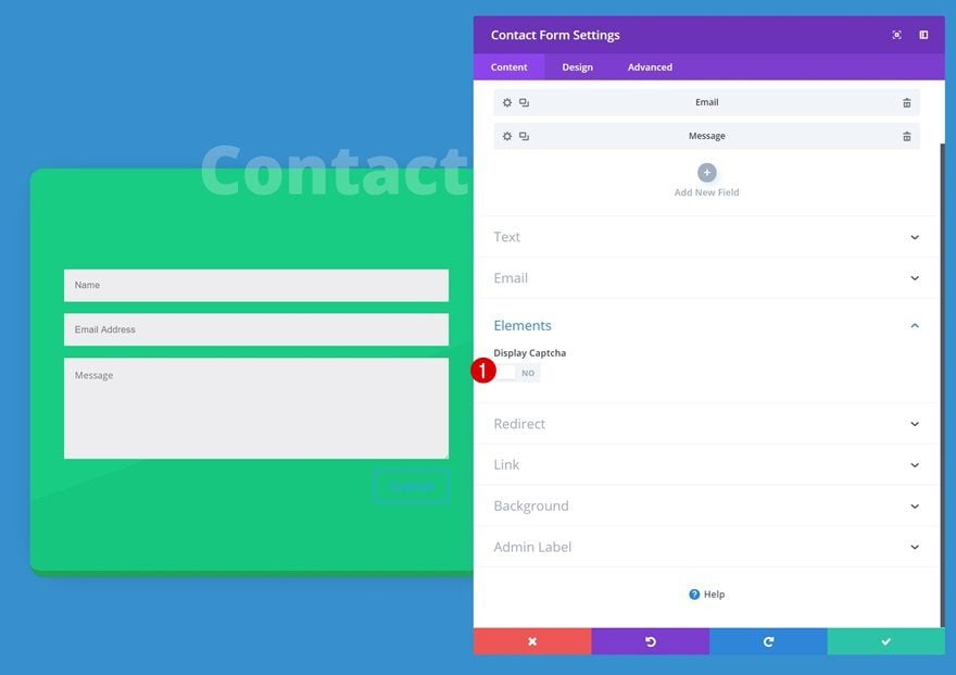 contact form module