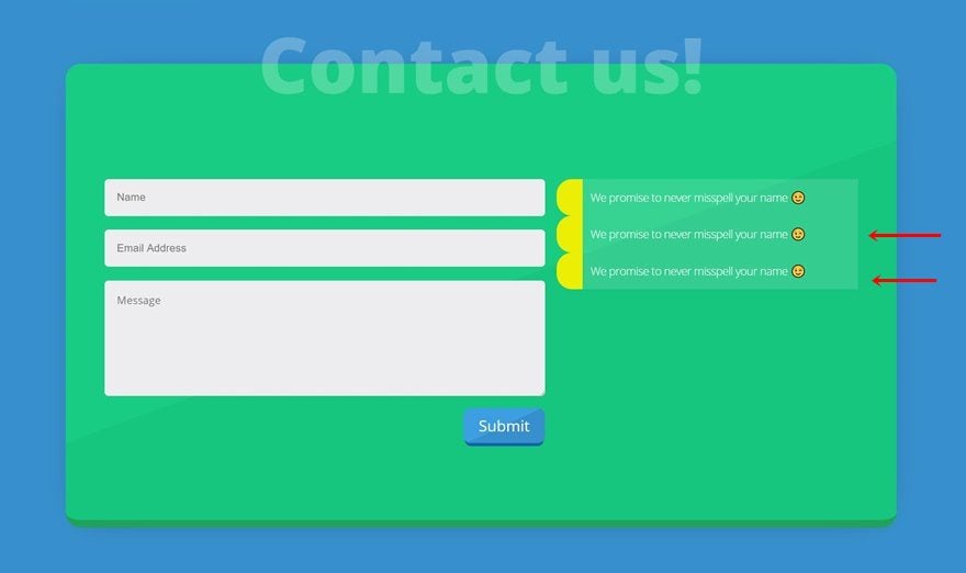 contact form module