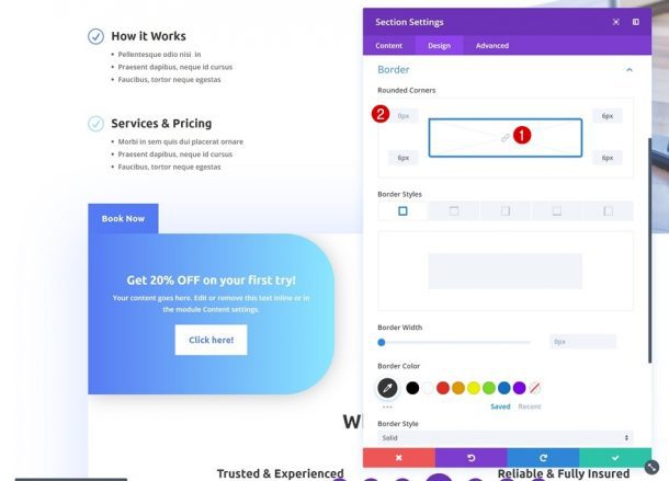Creating Slide-in CTAs with Divi's Row Alignment & Animation Settings