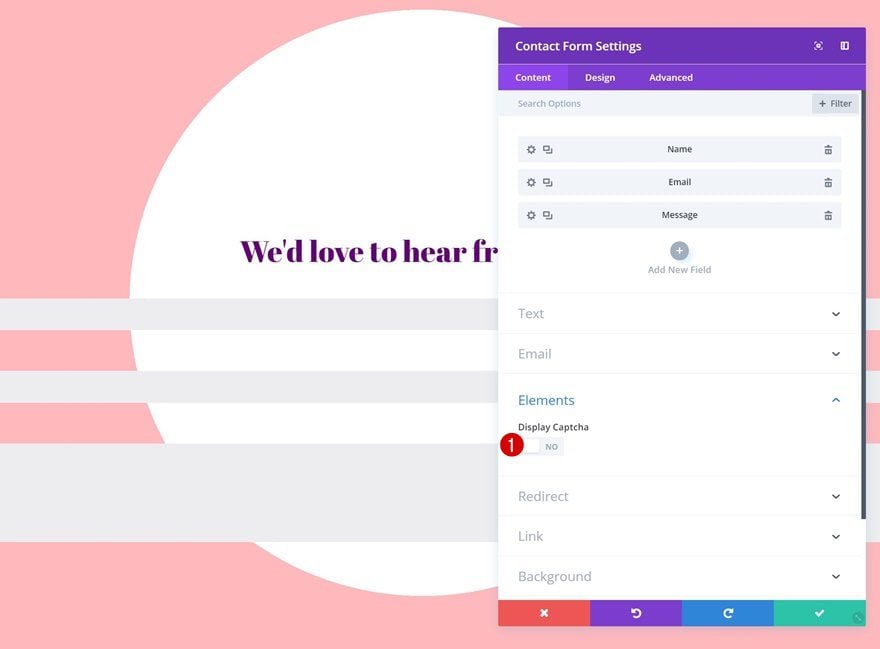 divi contact form module designs