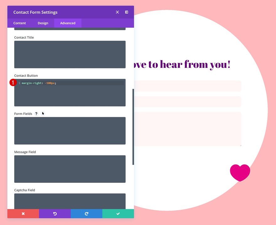 divi contact form module designs