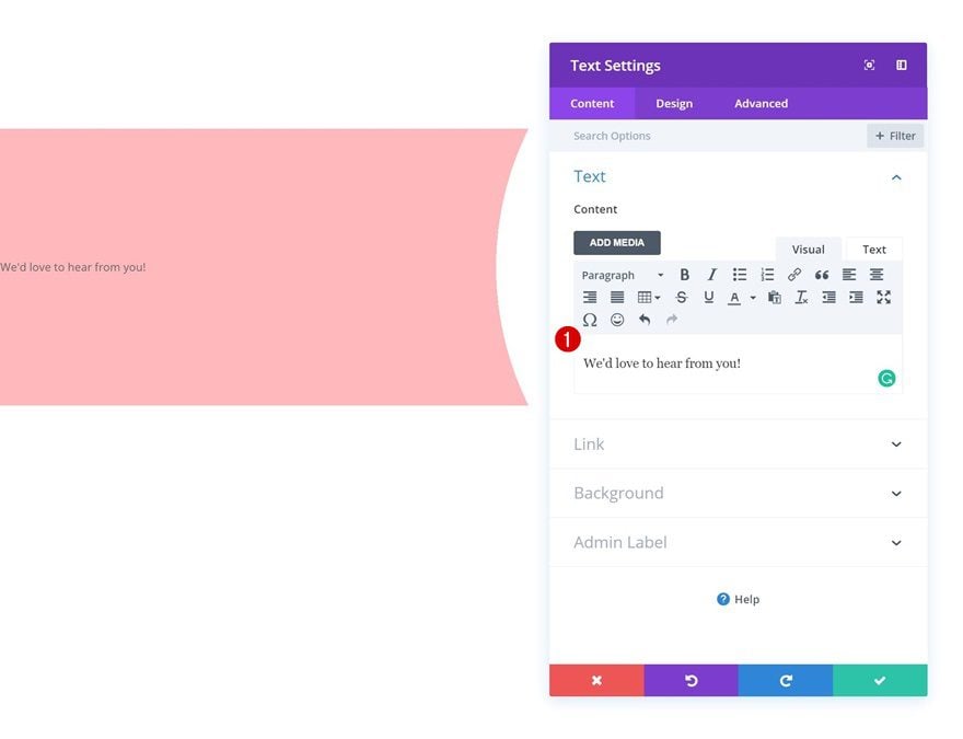 divi contact form module designs