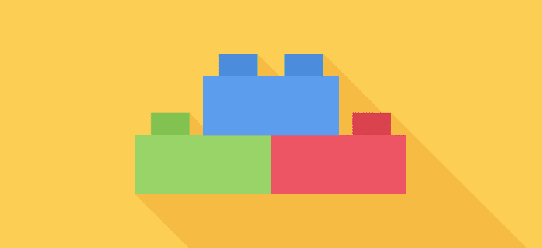 Several legos.