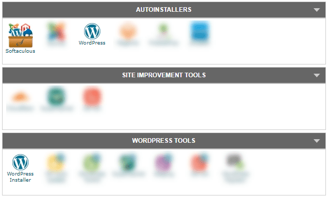 wordpress installation with siteground cpanel