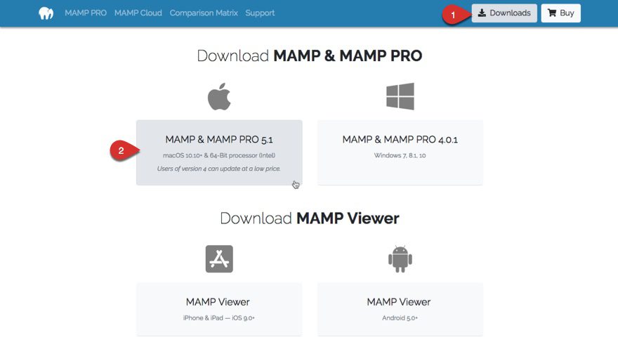 wordpress installation on mamp