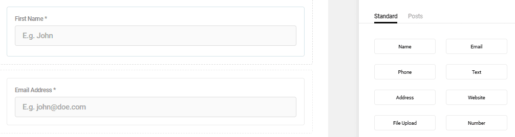 Adding a new field to your contact form.