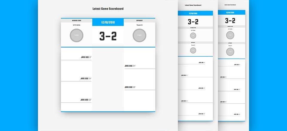 How to Create a Game Scoreboard with Divi’s Soccer Club Layout Pack