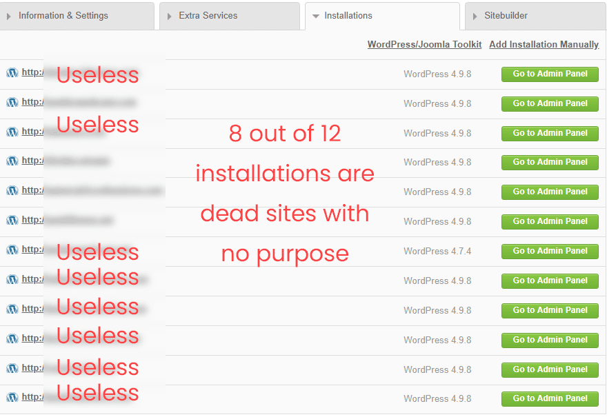 How to Loser Inode Usage