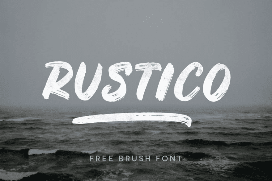 22 Brush Fonts to Add Painted Element to Design