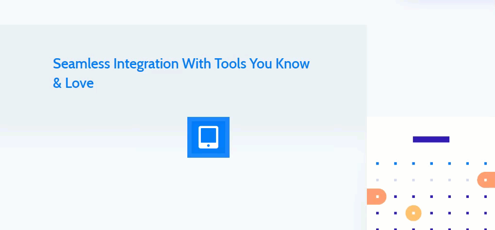 app launch landing page