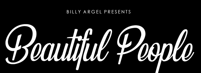 The Beautiful People font.